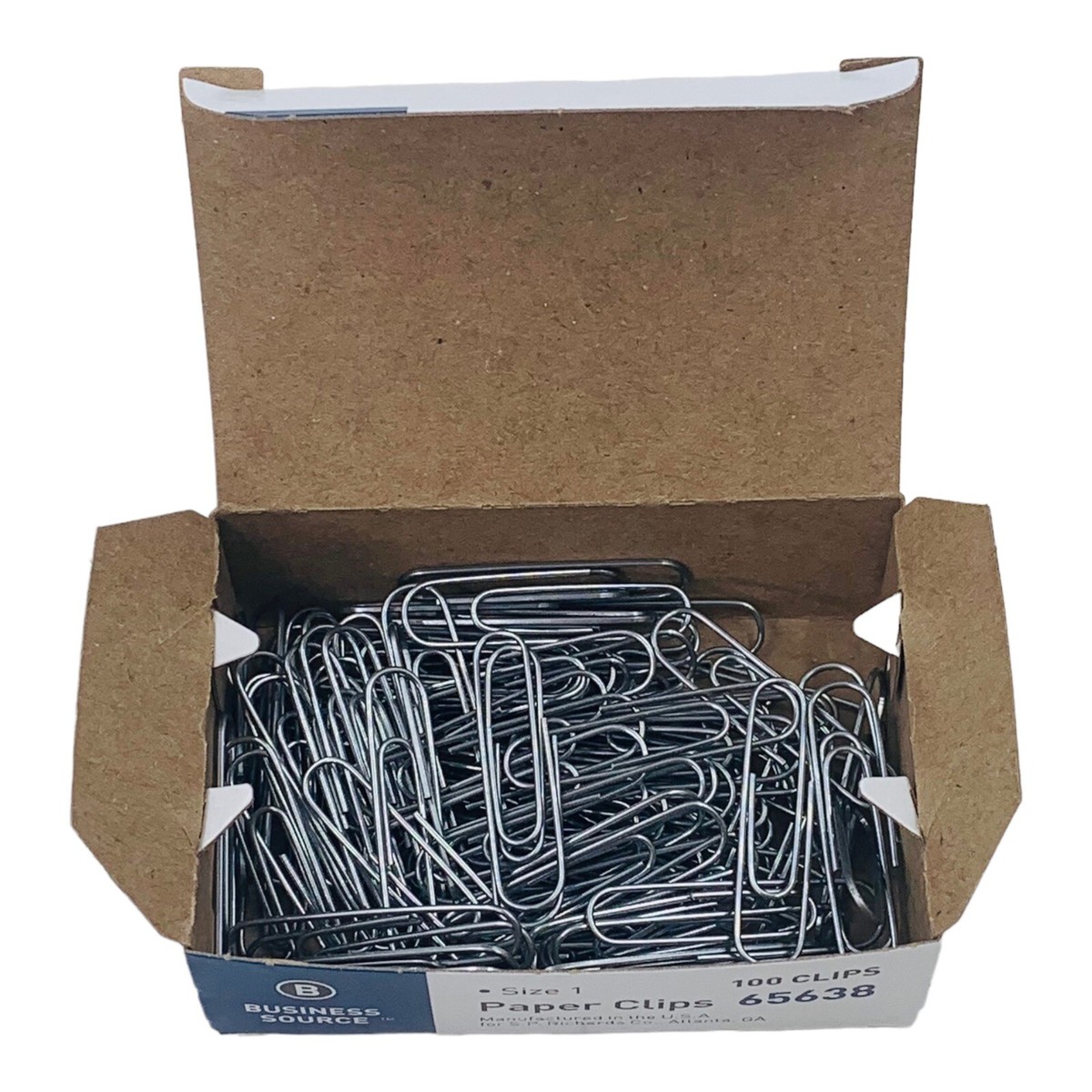 Silver Oddy Paper Clips Nickel Plated 30mm 100pcs Per Box At ₹ 237/box