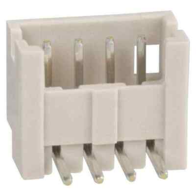 CONN HEADER R/A 4POS 1,25 MM