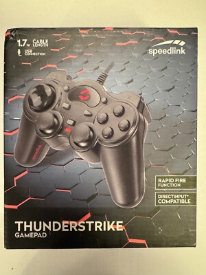 Speedlink Thunderstrike (SL-6515-BK) Kabelgebunden Gamepad