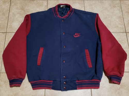Vintage Nike Embroidered Varsity Jacket 