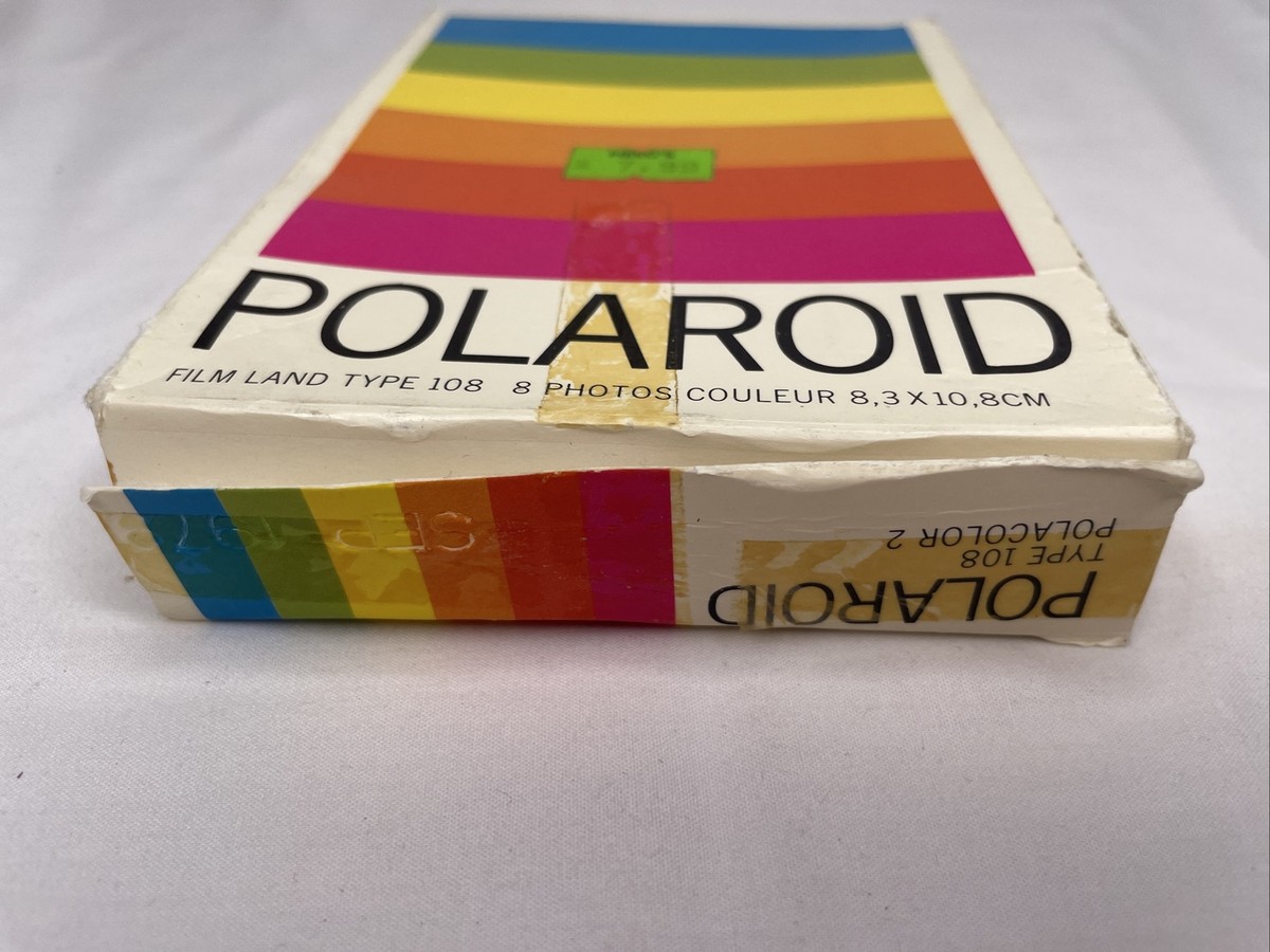Polaroid Polacolor Type 108 Polaroid Film Polacolor Land Type 108