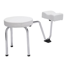 Portable Salon Spa Pedicure Stool Foot Rest Stool Chair Height Length Adjustable