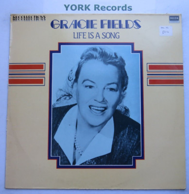 GRACIE FIELDS - Life Is A Song - Excellent Condition LP Record Decca RFL 36