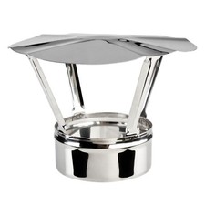 Chimney Cowl Flue Liner Cap Stove Pipe Rain Cover Stainless Steel Duct Mushroom