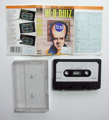 amstrad CPC Spiel amstrad game amstrad HI Q QUIZ Spiel BLUE RIBBON Spiel