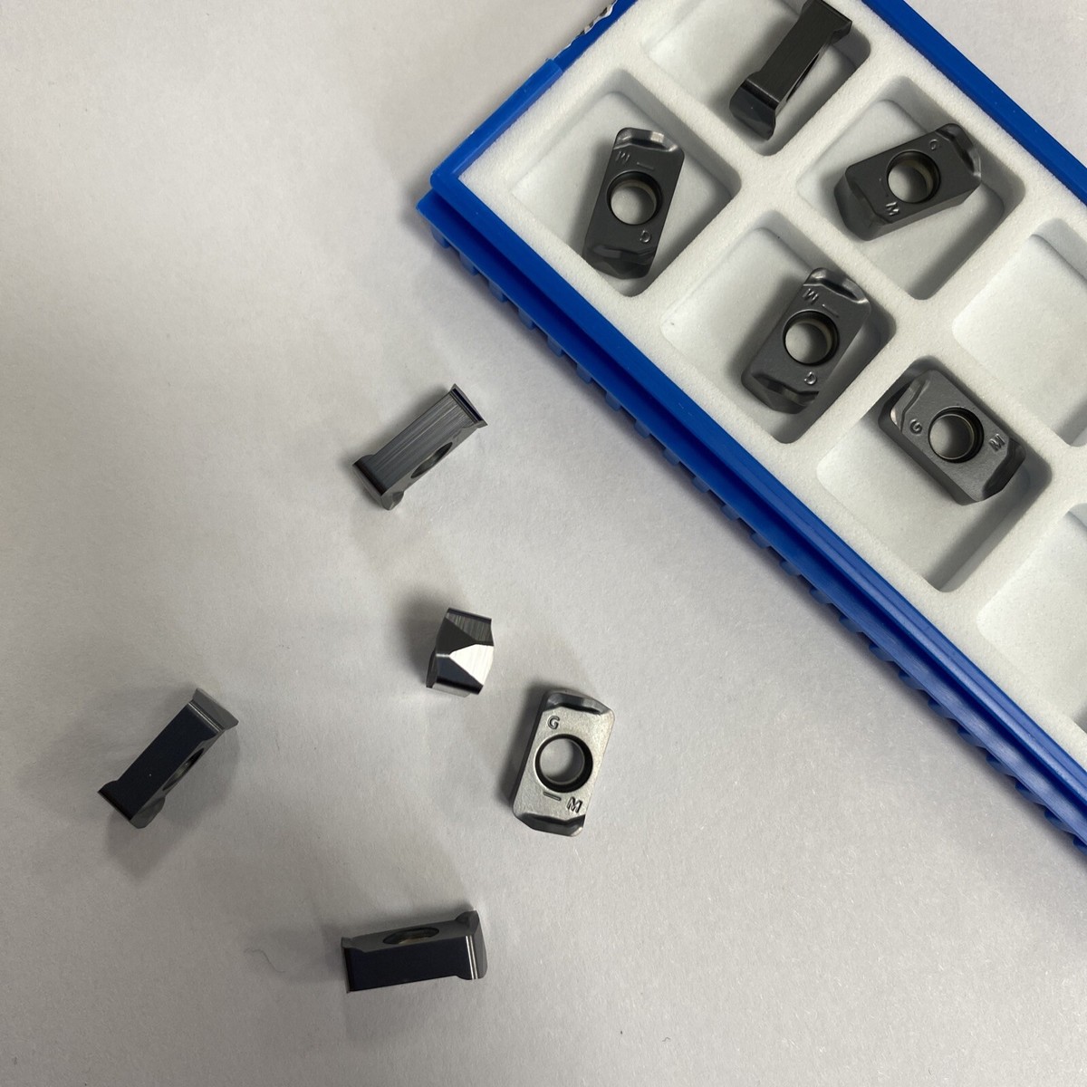 LOGU030310ER-GM GBJ202 CNC Fast Feed Carbide Milling Inserts 10pcs 