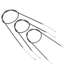 Bowdenzugsatz passend für AWO Sport (ohne Stellschraube) 3-teilig - schwarz