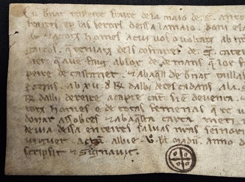 1252 MEDIEVAL PARCHMENT LOUIS IX & INNOCENT IV ERA Handschriften auf Pergament - Picture 10 of 12