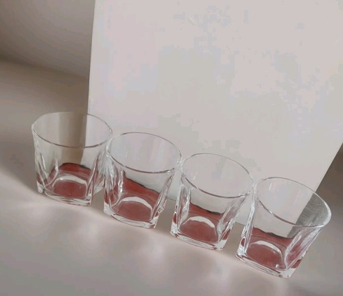 Vasos de whisky/espíritu cuadrados Bace cortos fondo pesado diferentes formas - Imagen 3 de 8