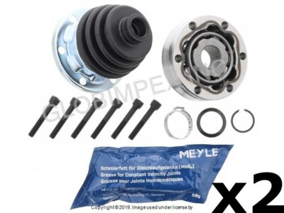 For VW (1968-1991) CV Joint Kit with Boot REAR INNER or OUTER (2) MEYLE