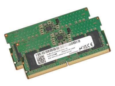 NEW Mircon 16GB (2 x 8GB) DDR5 4800Mhz SO-DIMM RAM Kit for Laptop