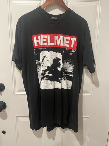 Vintage 1992 HELM Zwischen Tour Konzert T-Shirt Einzelstich Amphetamin! XL - Bild 8 von 9