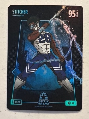 2024 Bo Jackson Battle Arena Stitcher Jonathan Taylor Battlefoil Ice BF-219