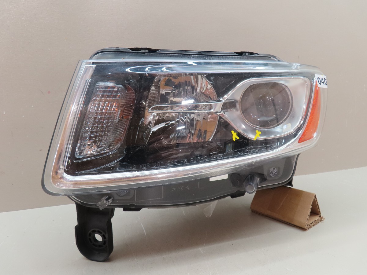2014-2016 JEEP GRAND CHEROKEE FRONT LEFT DRIVER HEADLIGHT HALOGEN