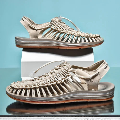 Breathable Weaving Design Sandals for Men and Women, Perfect for Summer Beach - Picture 14 of 37