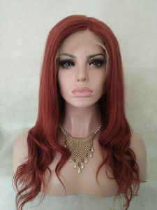 Long Natural Wavy L Part 100 Human Hair Lace Wig 18 Inches 135