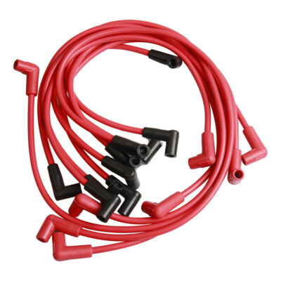 Precision Auto Labs 8mm Spark Plug Wire Set – Fits Small Block Chevy, Ford, Flathead HEI – V8