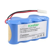 Kastar Ni-MH Battery 7.2V 3800mAh for Euro-Pro Shark V1917, Euro-Pro Shark V1950