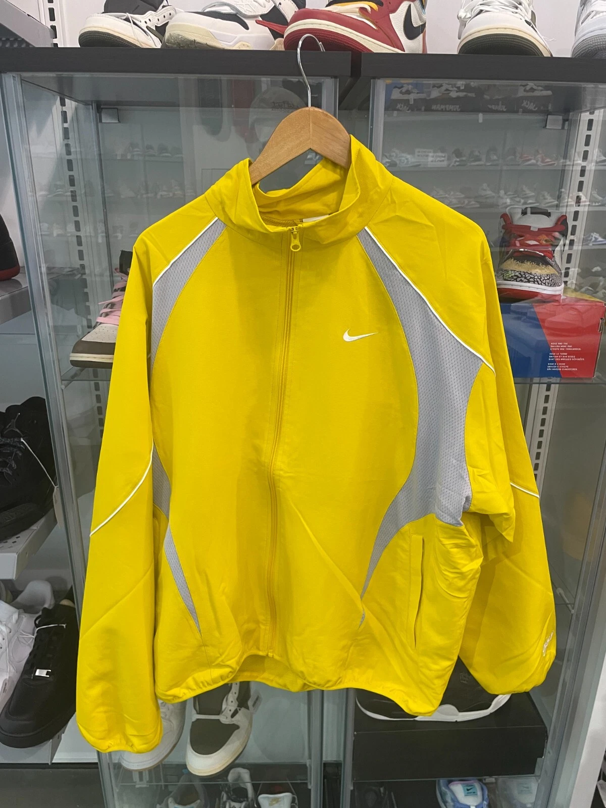Veste de survêtement Supreme Nike jaune neuve taille S ENVOI RAPIDE