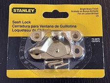 Messing Stanley Schloss Messing hell -hält Fenster fest verschlossen 75-5876 Flügel