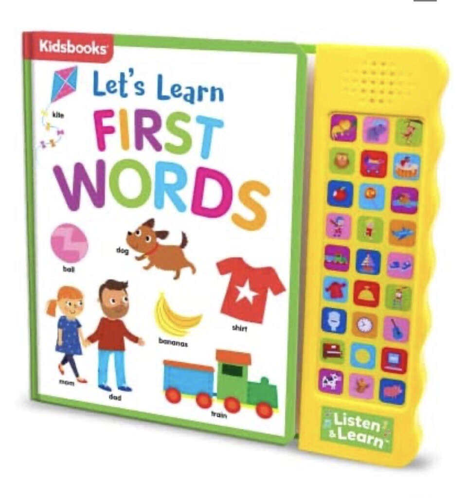Learn To Read First Words Read Along Sound Book New | eBay