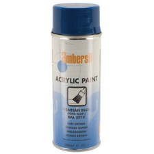 Ambersil 20555-AA Acrylic Paint Gentian Blue RAL 5010 400ml