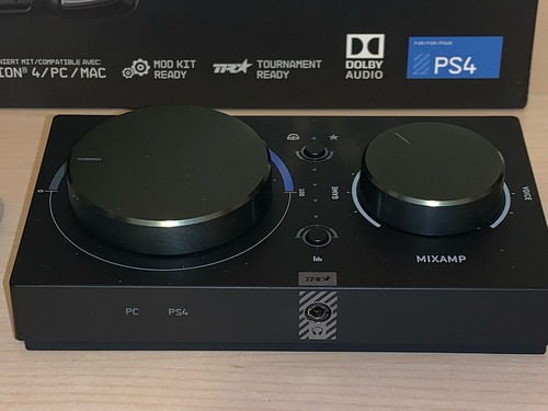 Logitech Astro A40 Mixamp Pro Tr Only + Empty Box w/out Headphone No Cables *See - Picture 9 of 24