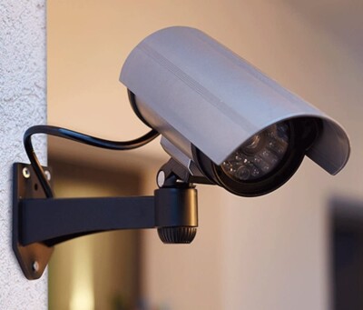 1 x Dummy Kamera, CCD Überwachung, Fake Camera, Sicherheitskamera Neuwertig