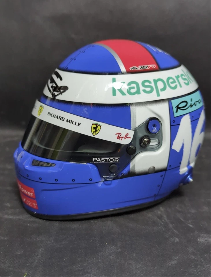 Casco Charles Leclerc Monaco 2021 - Immagine 2 di 4