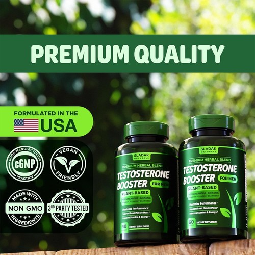 Integratore booster testosterone per uomo - potenziamento test maschile - Foto 7 di 9