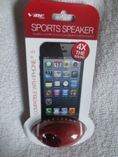 VIBE Football Sport Speaker 4x The Sound Compatible With Iphone 5 New
