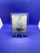 Leaf 2025 Metal Pristine Auction Scotty Bowman Cyan Plate 1/1 Hockey Card