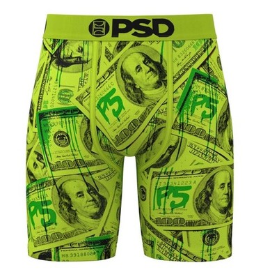 PSD MEN'S P5 MONEY POP MM COOL MESH BOXER BRIEF Sizes New