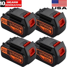 PACK 8.0Ah 20Volt LB2X4020 Battery FOR Black Decker 20V MAX Lithium LBXR20 LBX20