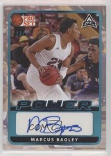 2021 Leaf Pro Set Power Base Platinum Spectrum Foil /99 Marcus Bagley Auto 0zu6
