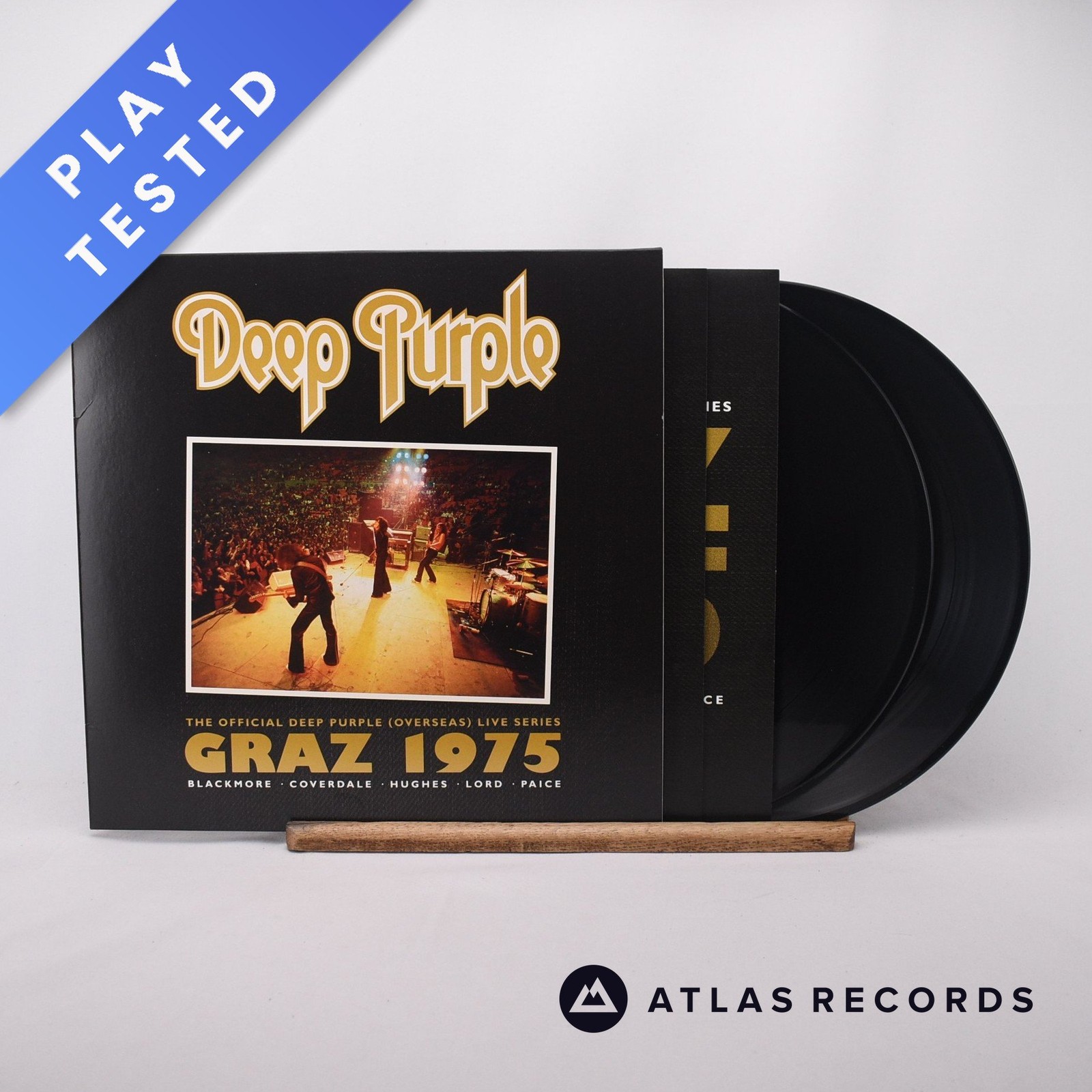 Deep Purple Live In Graz 1975 A1 B1 C1 D1 2 x LP Album Vinyl Record - NM/NM