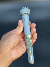 蓝色日本古董花瓶| eBay