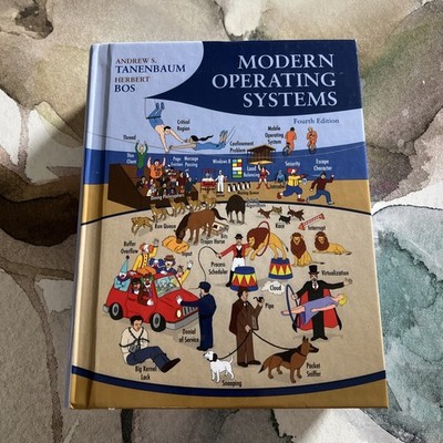 Modern Operating Systems Andrew S. Tanenbaum Herbert Bos 2015 Hardcover Pearson