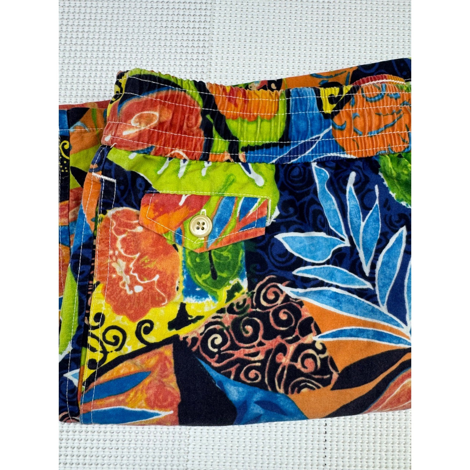 Polo Ralph Lauren Mens XL Tropical Floral Swim Tr… - image 12