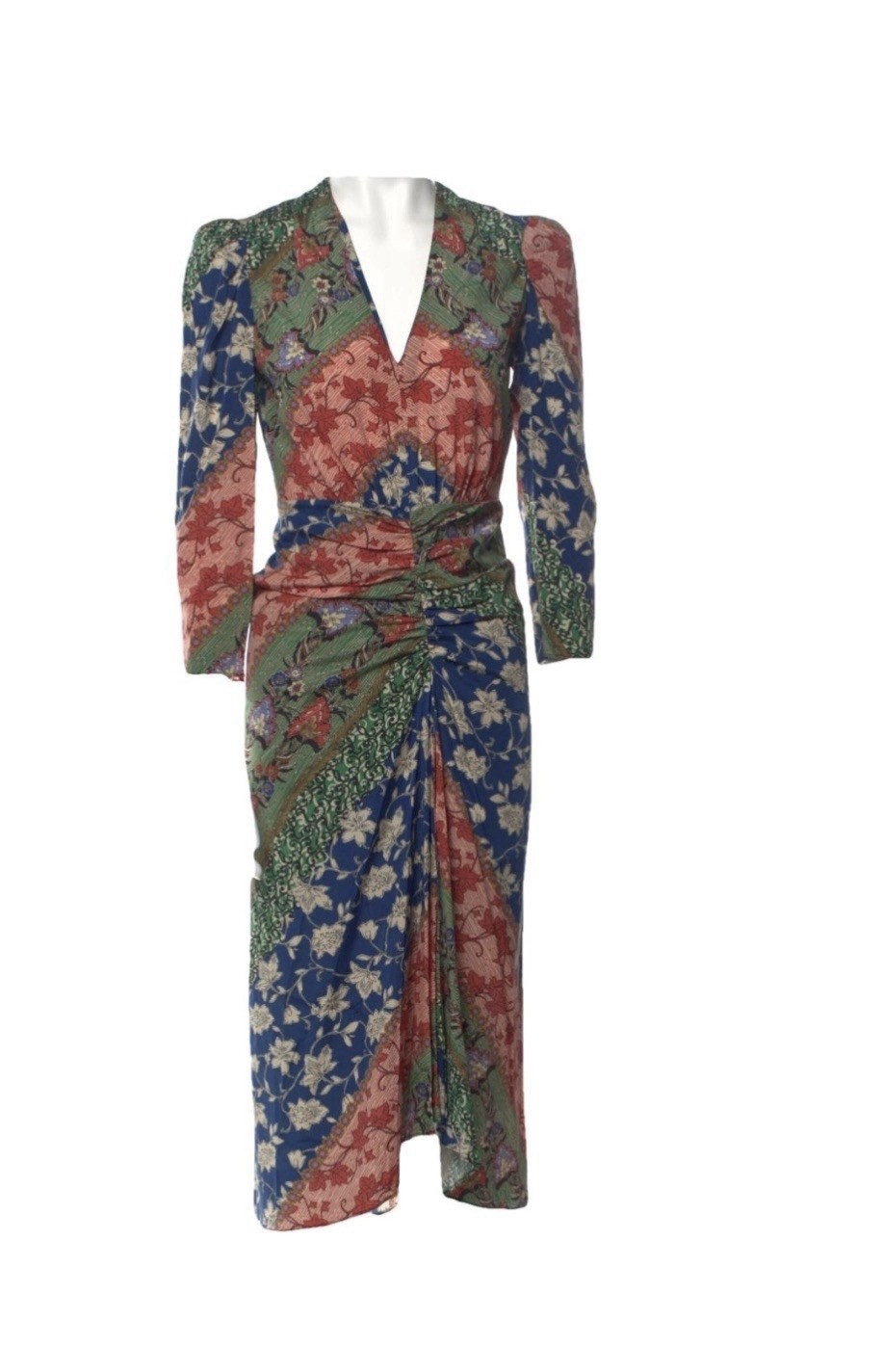 Veronica Beard Silk Maxi Dress, Size 00, In Good Condition