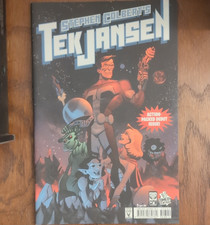 Stephen Colbert's Tek Jansen #1, Oni Press, 2007, English, Color, First Printing