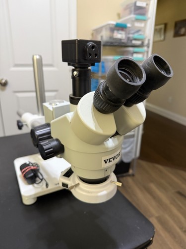 Electronics Stereo Mobile Repair Microscope XYZ 3D Stand plus a Hot air unit
