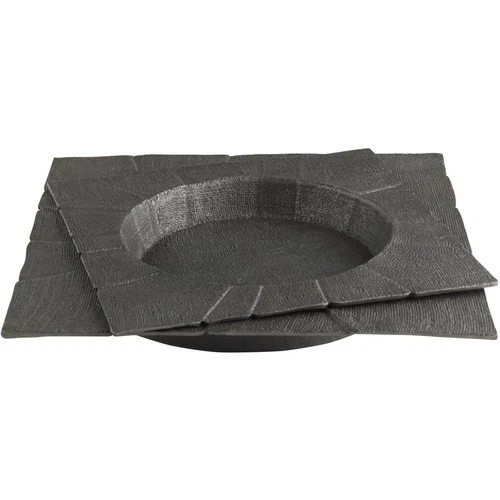 Cyan Design 11658 Baxter Antique Pewter Tray, Small - Picture 5 of 6