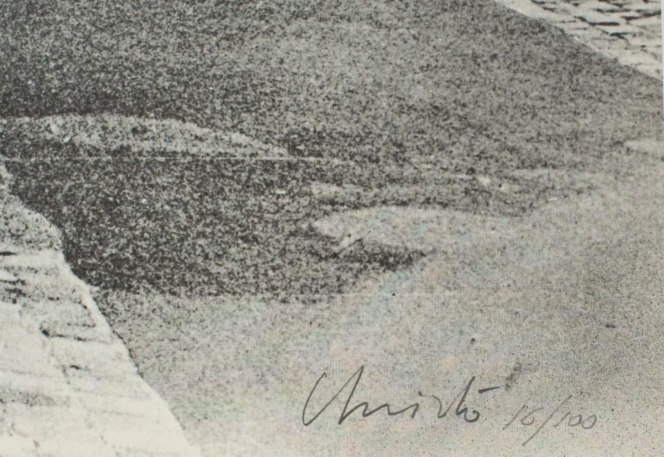 Christo, original-Serigrafie, signiert und nummeriert - Bild 2 von 3