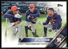 2016 Topps #170 New Order (Jose Altuve / Carlos Correa / Carlos Gomez)