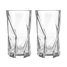 Cassiopea Highball Glasses - 480ml - Clear - Pack of 2