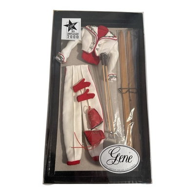 #ad Ashton Drake Gene Doll Outfit “St. Moritzquot; Skiing Outfit w Skis Boots 16quot; $38.00