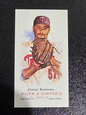 2007 Topps Allen and Ginter Mini No Card Number #12 Johan Santana