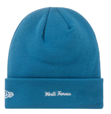 Supreme New Era Red Box Logo Beanie – BLUE (FW22) New in Bag | eBay