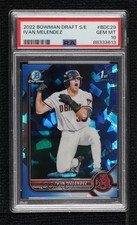 2022 Bowman Chrome Draft Sapphire Ivan Melendez #BDC-29 PSA 10 GEM MT 1m9v